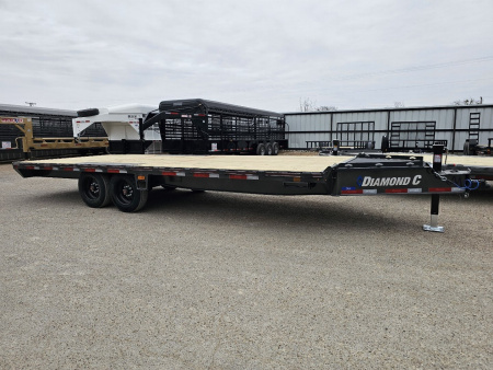 New 2025 Diamond C Trailers DEC208 22X102 Deckover Trailer