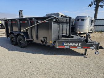 New 2025 Diamond C Trailers LPT207 14X82 Dump Trailer