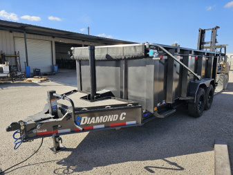 New 2025 Diamond C Trailers LPT207 14X82 Dump Trailer