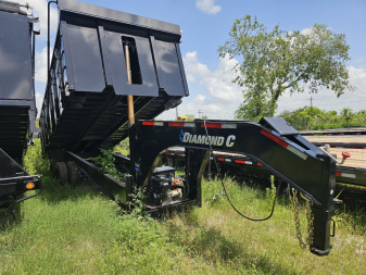 New 2025 Diamond C Trailers WDT212 20X96 Dump Trailer