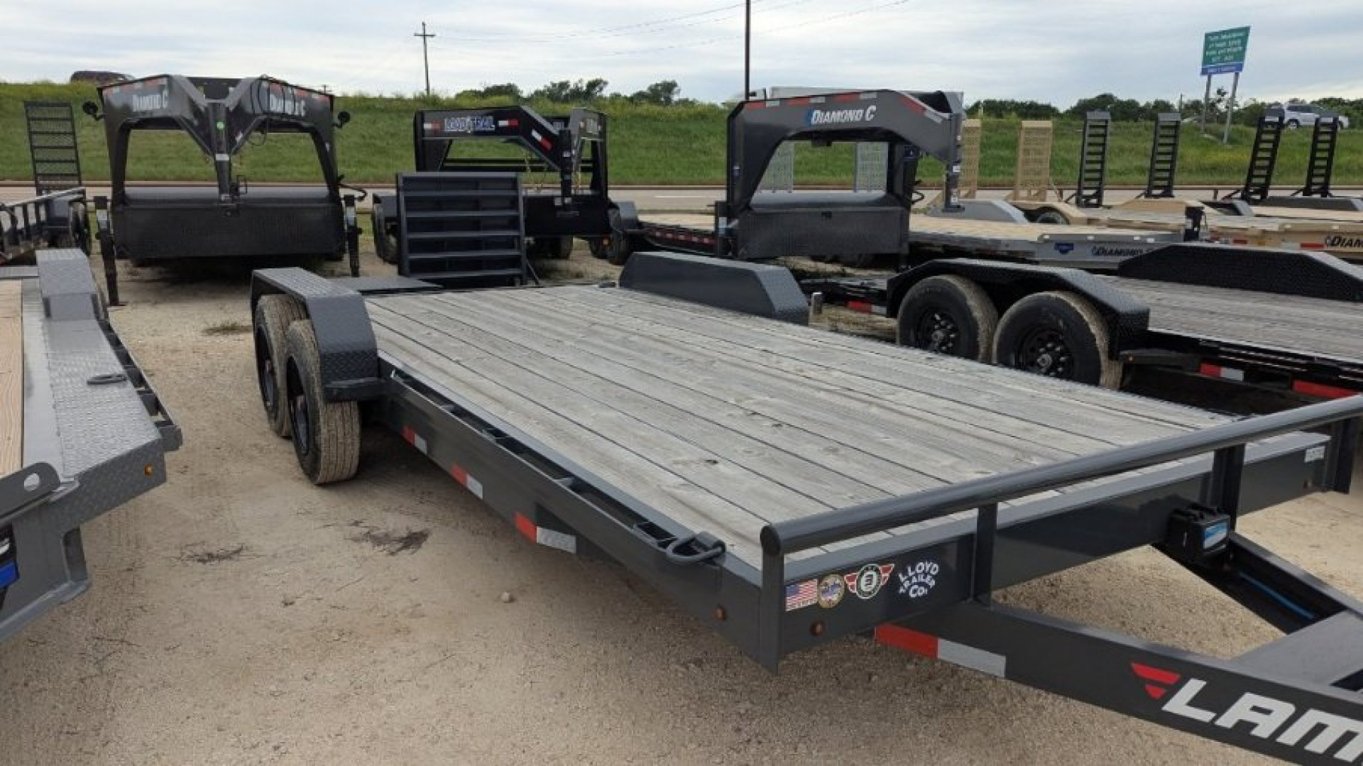 New 2024 Lamar Trailers 16K 83X20 Equipment Trailer