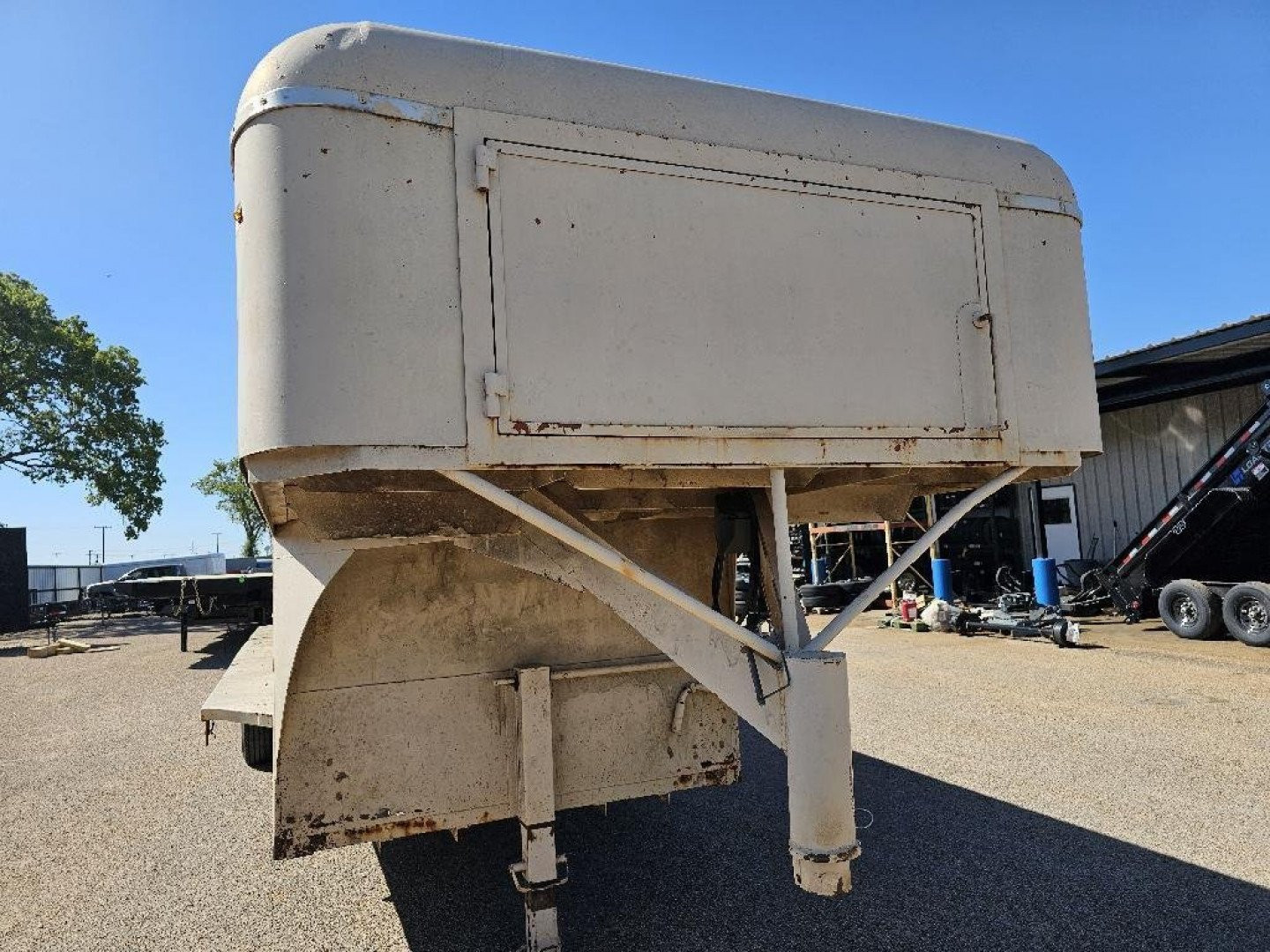 Used 1970 Hano 6'X24' Stock / Stock Combo Trailer