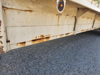 Used 1970 Hano 6'X24' Stock / Stock Combo Trailer