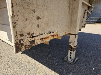 Used 1970 Hano 6'X24' Stock / Stock Combo Trailer