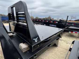 New 2023 NECKOVER PLATFORM SHORT BED SINGLE WHEEL TRUCK BED