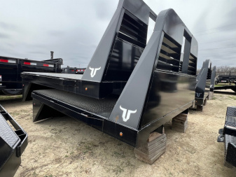 New 2023 NECKOVER PLATFORM SHORT BED SINGLE WHEEL TRUCK BED