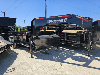 New 2023 DIAMOND C LPT210 14x82 GN DUMP TRAILER