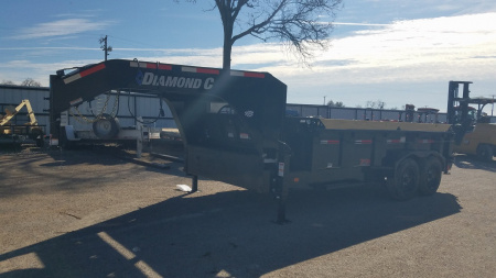 New 2023 DIAMOND C LPT208 14x81 GN DUMP TRAILER