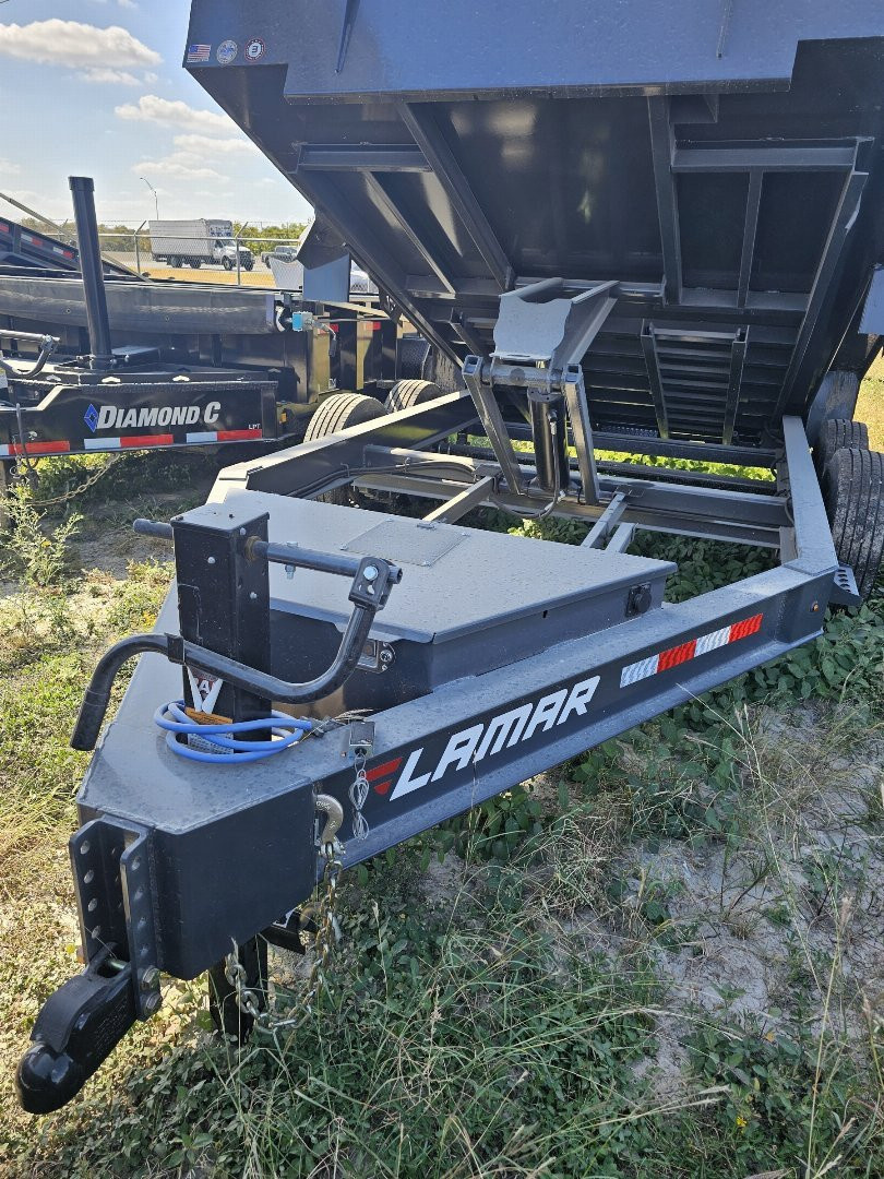 New 2024 LAMAR 14K 83X12 LOW PRO DUMP TRAILER