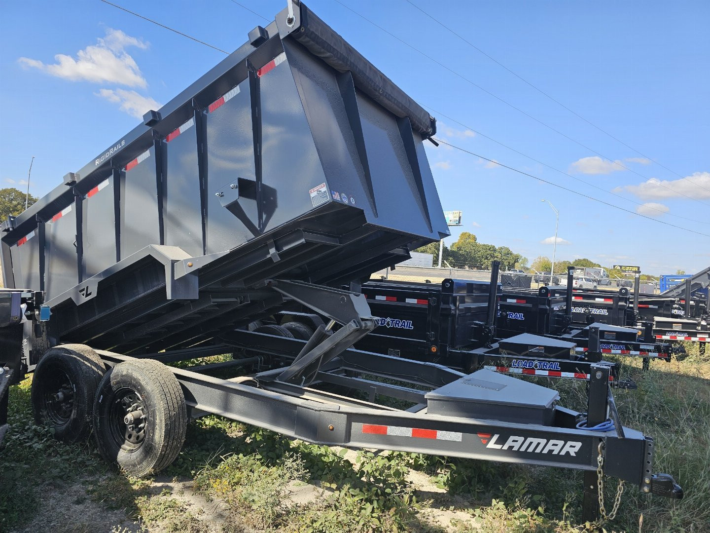 New 2024 LAMAR 14K 83X12 LOW PRO DUMP TRAILER