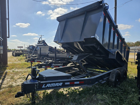New 2024 LAMAR 14K 83X12 LOW PRO DUMP TRAILER