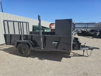 New 2024 LAMAR TRAILERS US - 3K Solid Side Utility 83X12 LS Landscape Trailer