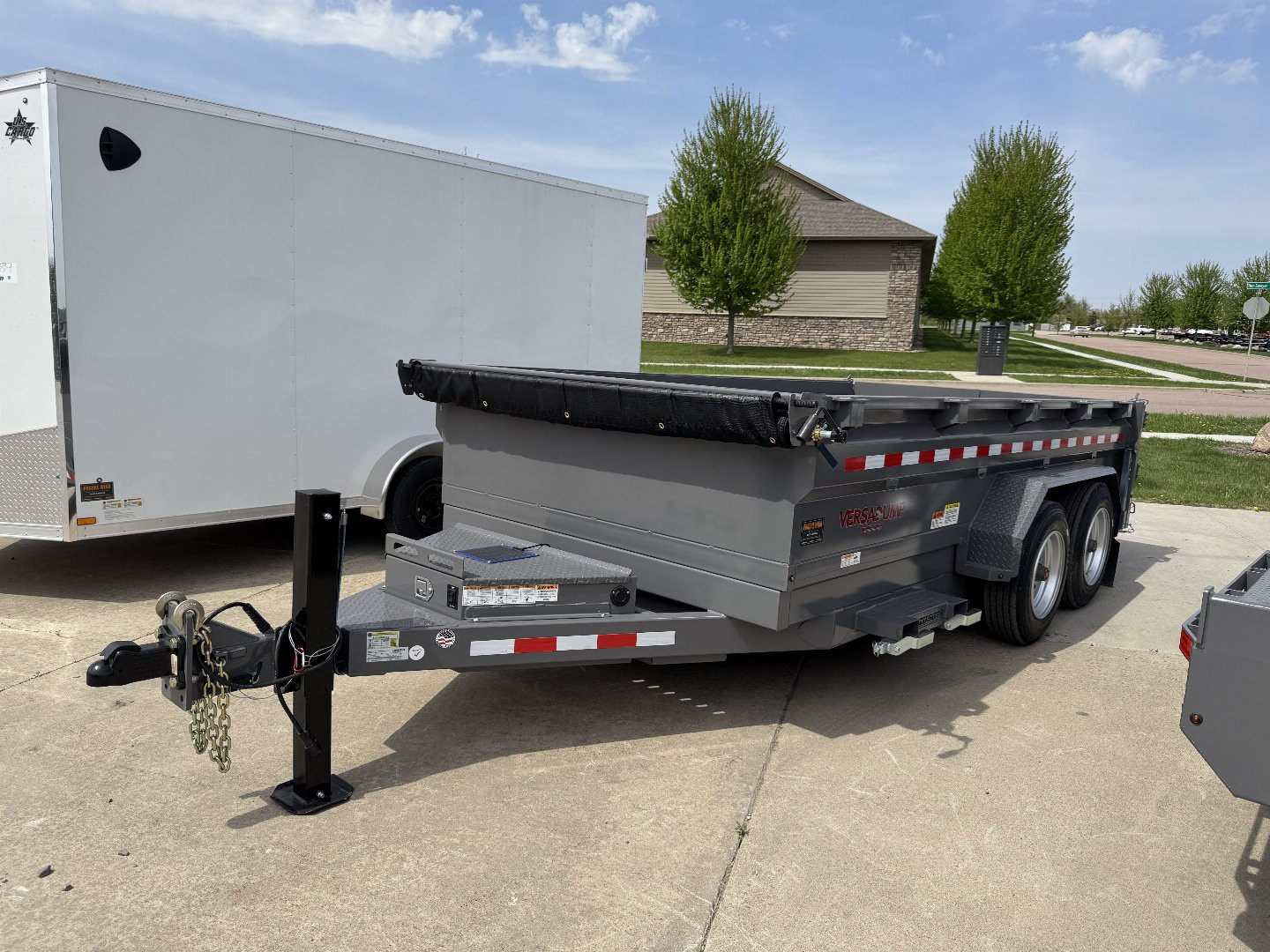 New 2025 Midsota HV-14 17.6k Dump Trailer