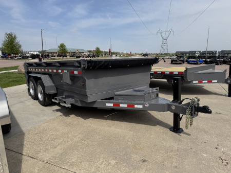 New 2025 Midsota HV-14 17.6k Dump Trailer
