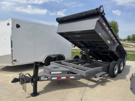 New 2025 Midsota HV-14 17.6k Dump Trailer