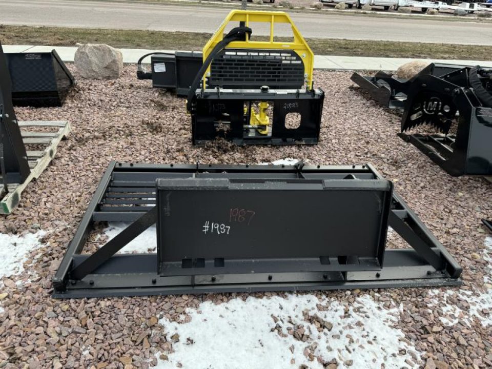 Used 2025 Jenkins Iron & Steel 84" Skid Steer Land Planer  Attachment