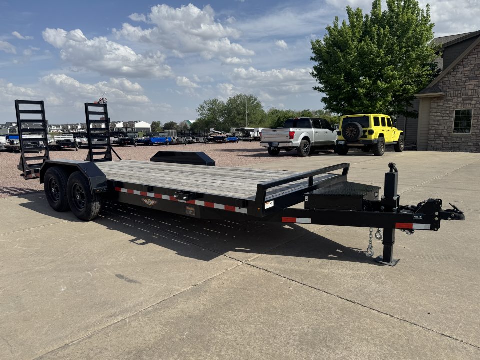 New 2024 H&H Trailers 20' Trailer 14K (H8220IL-140) Equipment Trailer