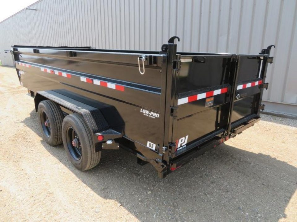 New 2027 PJ Trailers 16' DE Dump 10K's Dump Trailer