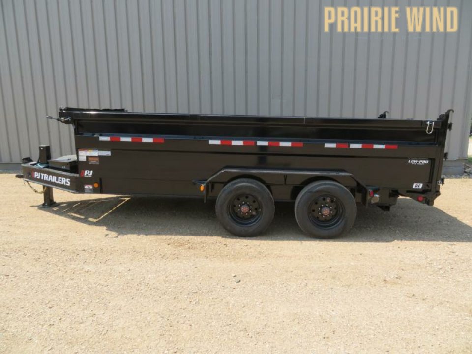 New 2027 PJ Trailers 16' DE Dump 10K's Dump Trailer