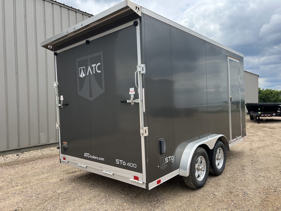 New 2024 ATC ST400 7.5x14 Enclosed Cargo Trailer