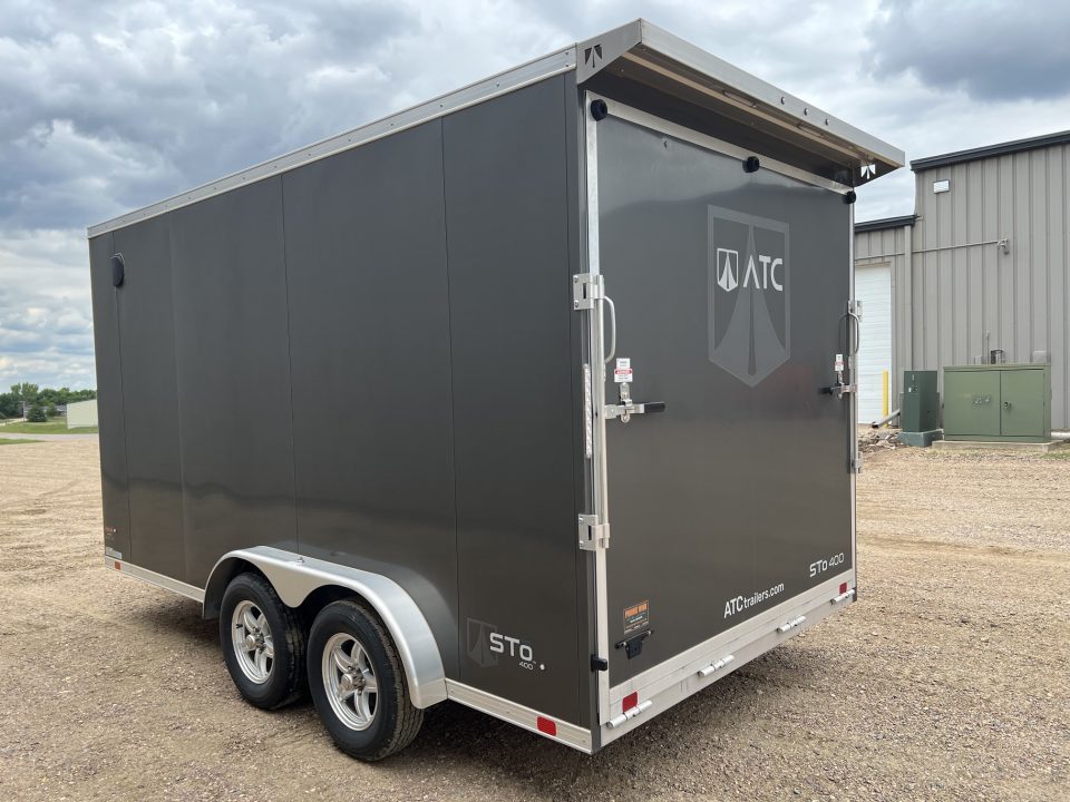New 2024 ATC ST400 7.5x14 Enclosed Cargo Trailer