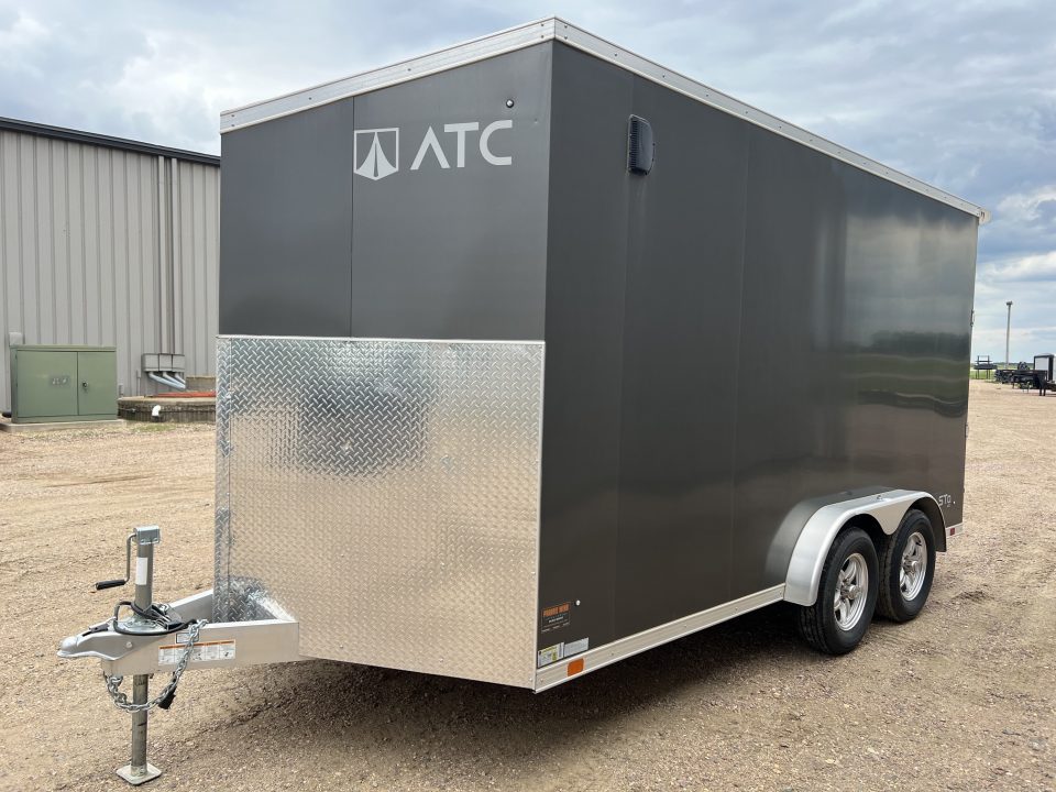 New 2024 ATC ST400 7.5x14 Enclosed Cargo Trailer