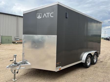 New 2024 ATC ST400 7.5x14 Enclosed Cargo Trailer