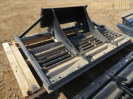 New 2024 Jenkins Iron and Steel 84  Used Skid Steer Land Leveler Planer Attachment