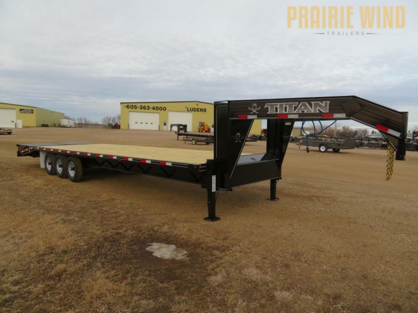 New 2026 Titan Trailer 32 Flatbed Trailer