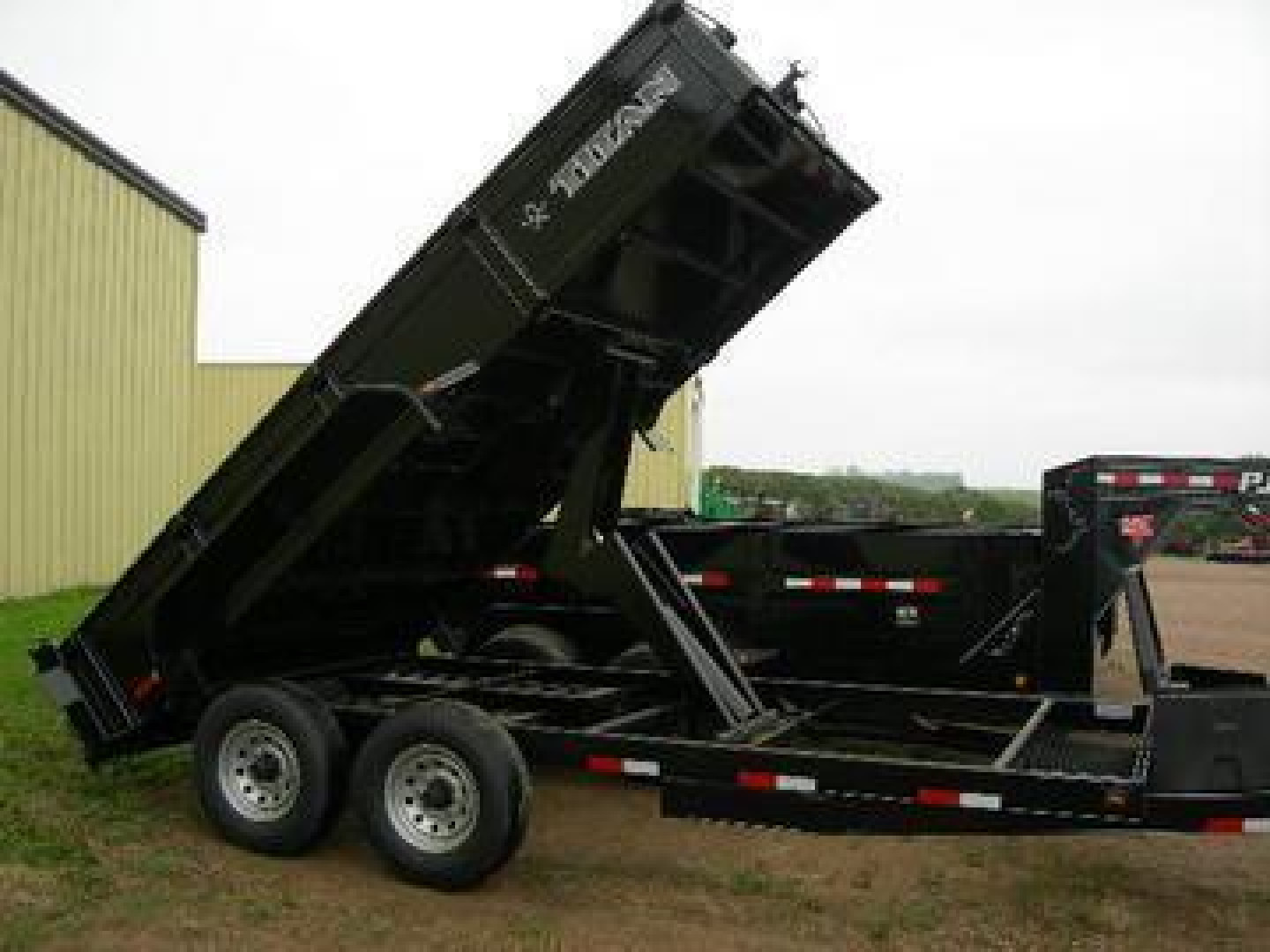 New 2026 Titan Trailer 14 Dump Trailer