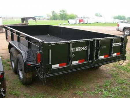 New 2026 Titan Trailer 14 Dump Trailer