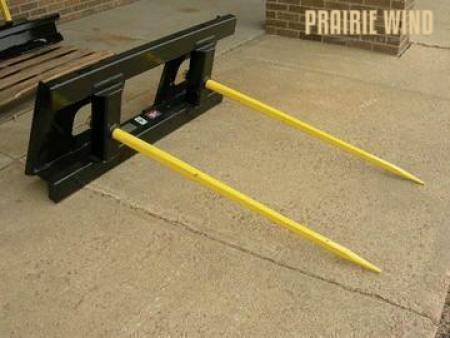 New 2026 MDS Skid Steer Bale Spear Attachment