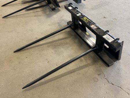 New 2026 MDS Skid Steer Bale Spear Attachment