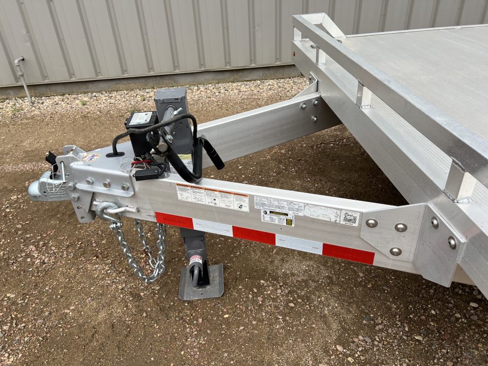 New 2024 Aluma 24' Aluminum 14K Equipment Trailer