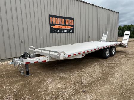 New 2024 Aluma 24' Aluminum 14K Equipment Trailer