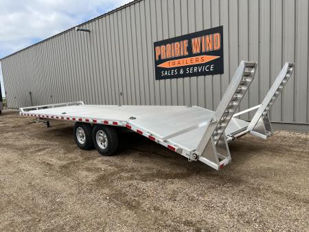 New 2024 Aluma 24' Aluminum 14K Equipment Trailer