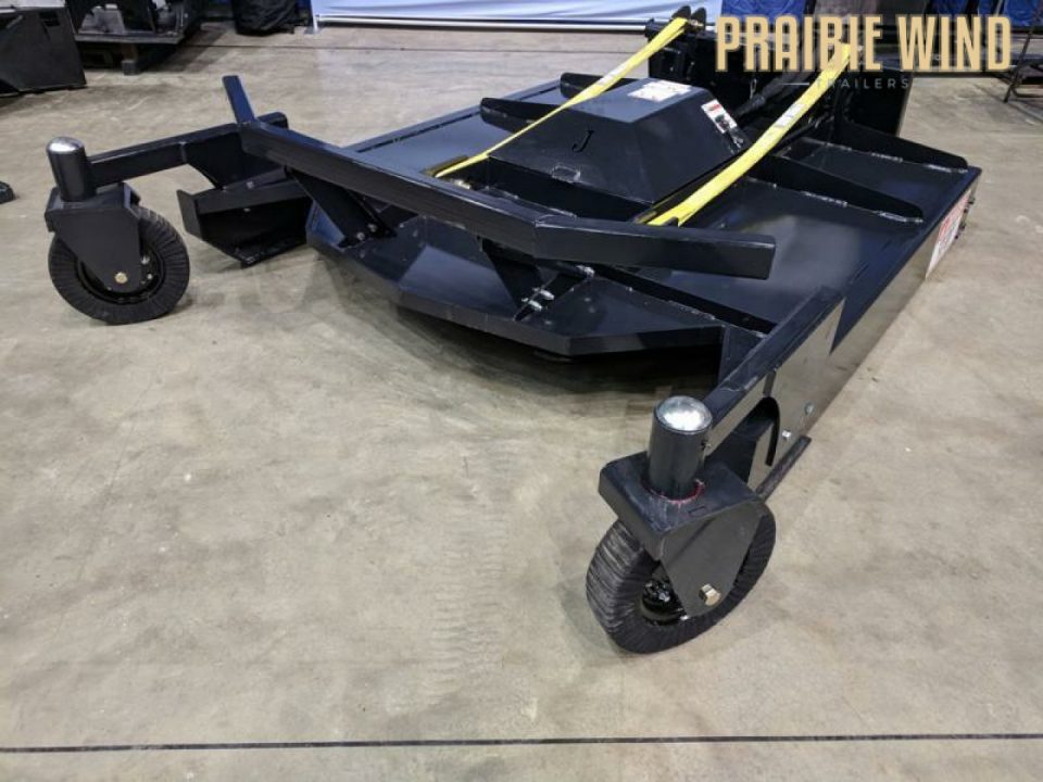 New 2026 Jenkins Iron and Steel 84" Skid Steer Brush Mower Attachment