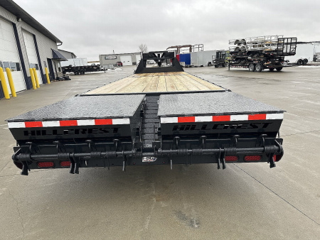New 2025 Hillcrest 82"x20'+5' 24.9k Gooseneck Deckover Trailer