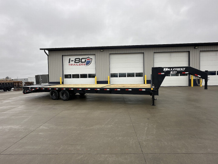 New 2025 Hillcrest 82"x20'+5' 24.9k Gooseneck Deckover Trailer