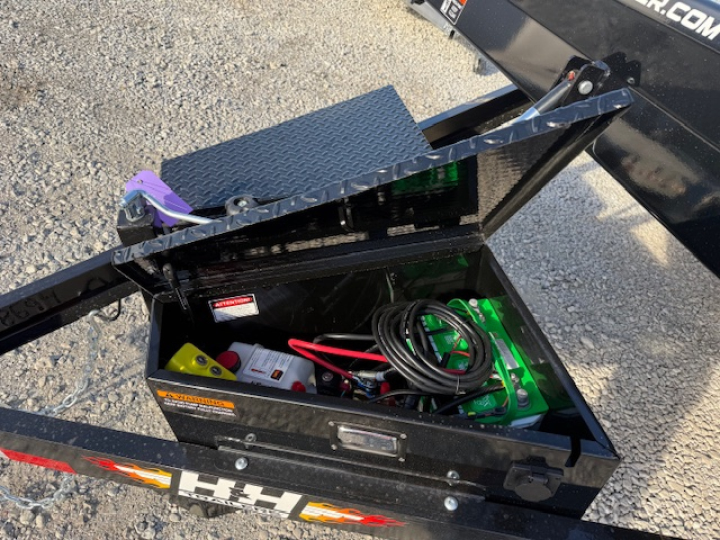 New 2026 H&H 82"x20' 7k Electric Tilt Speed Loader Car Hauler Trailer