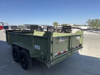 New 2025 Bird Dog 14ft 14k Telescopic Dump Trailer