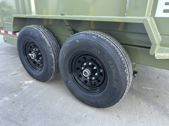 New 2025 Bird Dog 14ft 14k Telescopic Dump Trailer