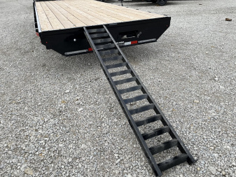 New 2025 H&H 102"x24' 14k Standard Duty Bumper Pull Deckover Trailer