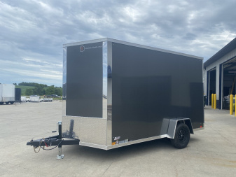New 2025 CROSS TRAILERS 7'x12' 3k Alpha Series Enclosed Cargo Trailer