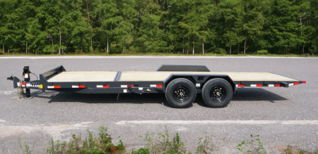 New 2025 Hillcrest 82 x16'+6' 14k Partial Tilt Trailer