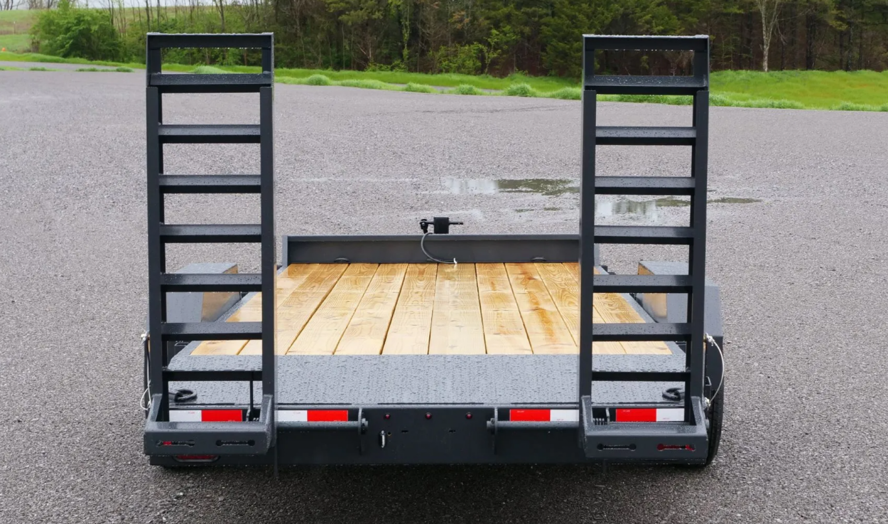 New 2025 Hillcrest 82"x18'+2' 16k Equipment Trailer
