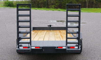 New 2025 Hillcrest 82"x18'+2' 16k Equipment Trailer