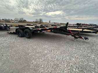 New 2025 H&H 82"x20' 7k Manual Tilt Speed Loader Car Hauler Trailer