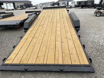 New 2025 H&H 82"x20' 7k Manual Tilt Speed Loader Car Hauler Trailer