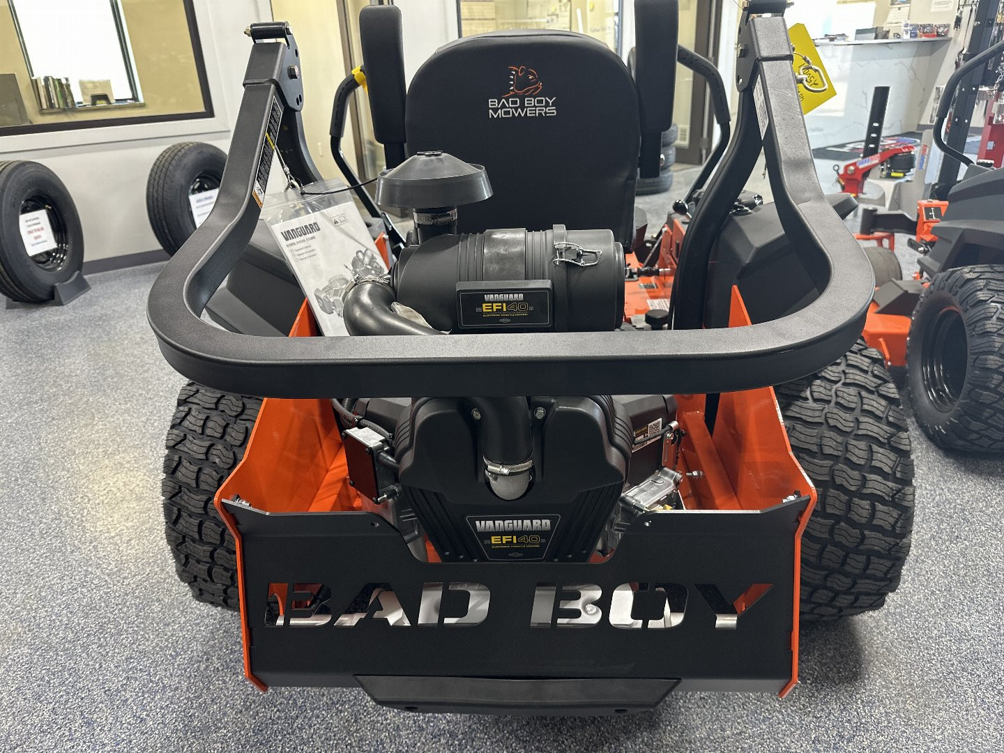 New 2025 Bad Boy 72" Rogue Vanguard 40HP Lawn Mowers